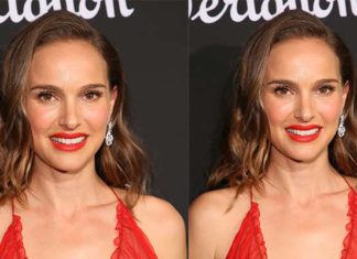 ناتالي بورتمان تتألق في أقراط فاخرة من فان كليف أند أربلز