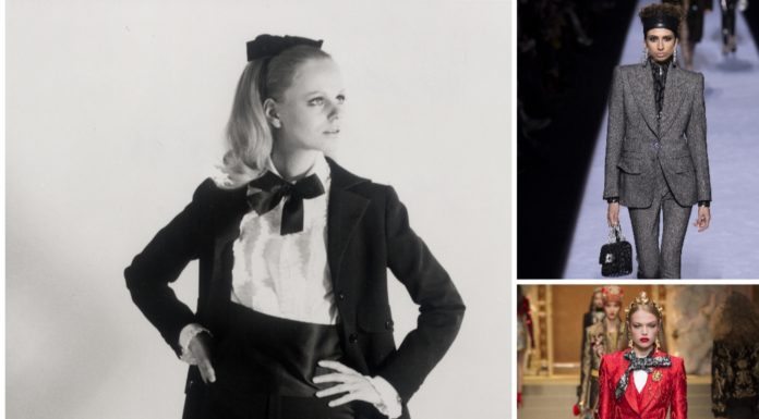 التوكسيدو النسائية… لمحة عن تاريخها وتطوّرها عبر الزمن!