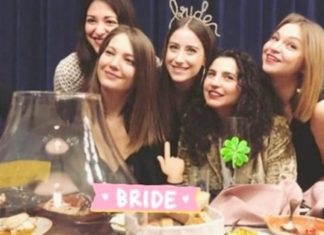 بالصور… هازال كايا تودّع العزوبية مع صديقاتها