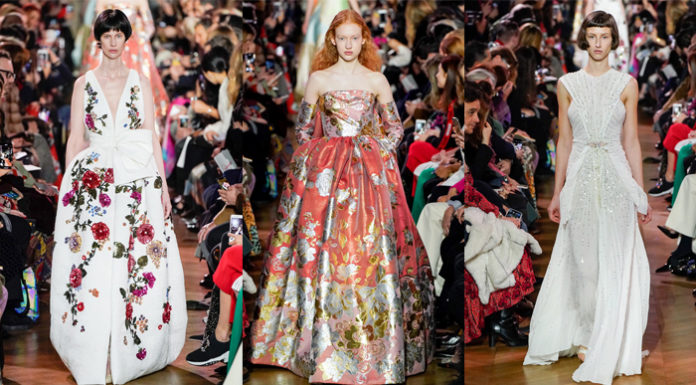 حيوية وأنوثة في أزياء شياباريلي الراقية لربيع وصيف 2019