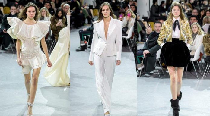 الكشاكش والتنانير المنفوشة تسيطر على تصاميم ألكساندر فوتييه لربيع وصيف 2019!