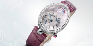 بريغيه تضيف ساعة جديدة إلى مجموعة Reine de Naples بلمسات فاخرة