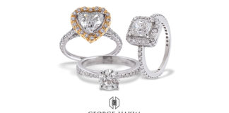 دار جورج حكيم تجسّد الحبّ الأبديّ في أجمل خواتم الزواج والسوليتر!