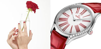 أوميغا تضيف ساعة باللونين الأحمر والأبيض إلى مجموعة OMEGA Trésor