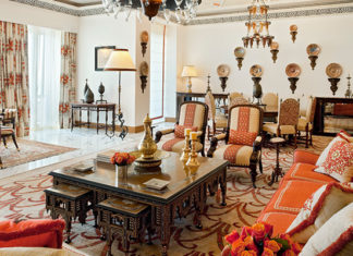 من Alberto Pinto: تصميم داخليّ بوحي من مختلف الثقافات لڤيلا فاخرة في العاصمة الكويتيّة