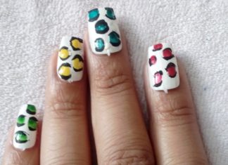 بالفيديو… تعلمي طريقة تطبيق مناكير جلد النمر!