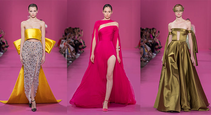 الطبيعة توحي لجورج حبيقة بأجمل الأزياء الراقية!