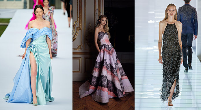 فساتين سهرة رائعة لفتتنا في مجموعات الخياطة الراقية لخريف 2019!