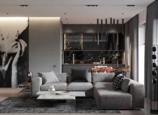 اللون الرمادي يضفي الأناقة على ديكور المنزل…