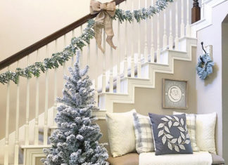 صور ديكورات شتوية لمدخل المنزل الداخلي