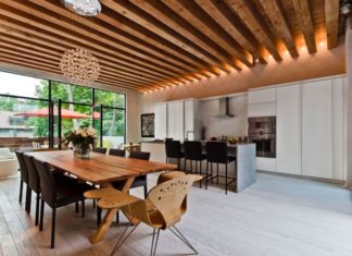 صور ديكورات أسقف خشبية لديكور مميّز