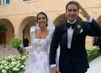 يمنى شري تعلن إيقاف حفل زفاف فاليري أبو شقرا من قبل قوى الأمن الداخلي