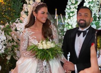 درة زروق تتعرض لهجوم بسبب زواجها من رجل متزوج