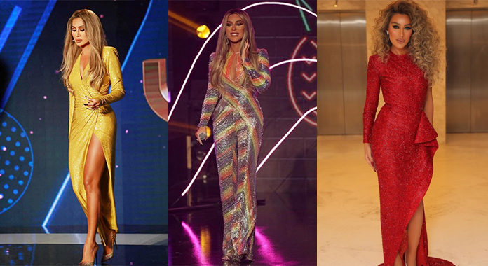 استوحي من مايا دياب أجمل الإطلالات الجذابة للسهرات