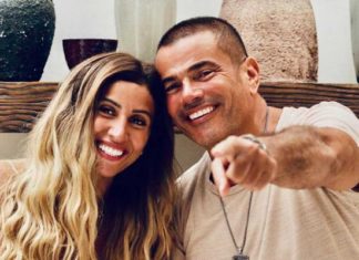 أوّل لقاء لدينا الشربيني بعد انفصالها عن عمرو دياب