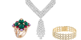 أشهر المجوهرات الراقية في بوتيك ليه صالون فان كليف أند آربلز دبي أوبرا