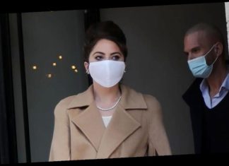 ليدي غاغا تلفت الأنظار بأناقتها في إيطاليا