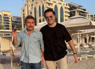 لقاء عفوي يجمع راغب علامة وعابد فهد وزينة يازجي