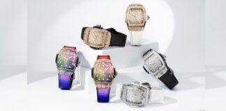 ساعة SPIRIT OF BIG BANG JEWELLERY بقطر 32 مم من هوبلو ساعة SPIRIT OF BIG BANG JEWELLERY بقطر 32 مم من هوبلو