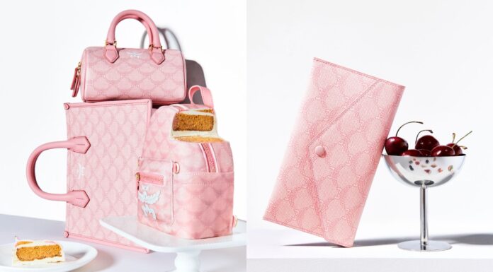 الزهري يتألّق في مجموعة Pink Lauretos من MCM