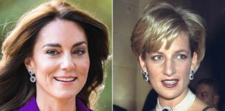 مجوهرات استعارتها كيت ميدلتون من الأميرة ديانا