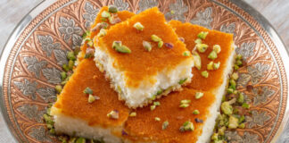 طريقة عمل معمول مد مد بقشطة