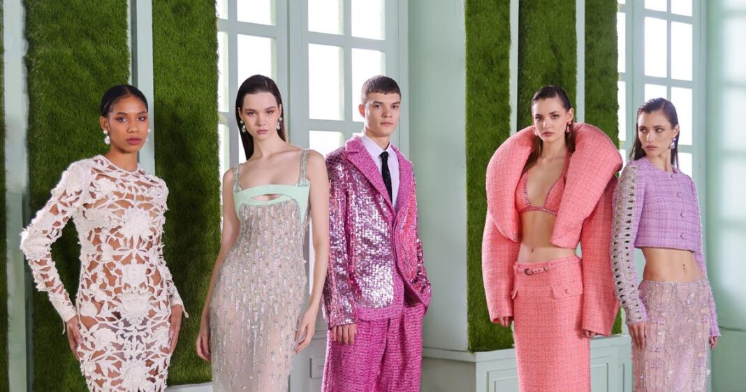 جورج حبيقة يحاكي الثمانينات في مجموعة خريف 2024:25