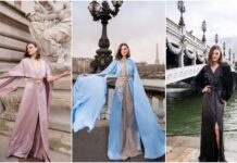 قفطان سلمى بنعمر لرمضان 2026 يلتقي بأناقة باريس في عرض يجمع التراث والحداثة