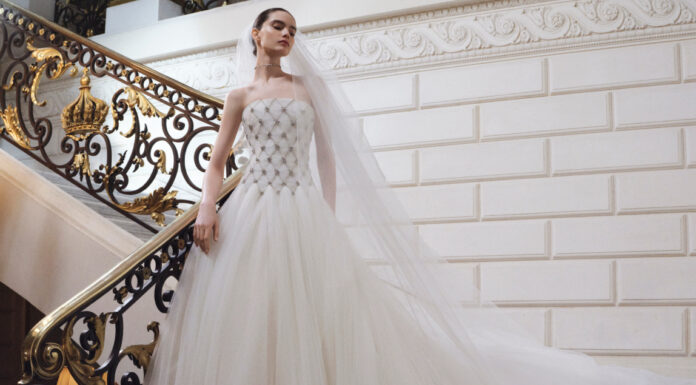 مجموعة إيلي صعب لفساتين الزفاف ربيع وصيف 2027 تحوّل العروس إلى لوحة فنية حيّة